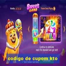 codigo de cupom kto